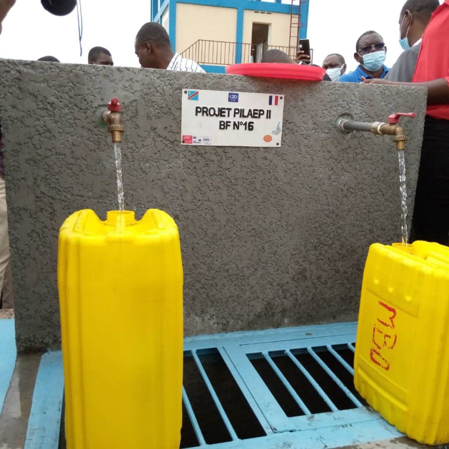 Projet PILAEP 2 : Badara 2, Nkama et Moba à N’sele desservis en eau potable